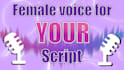 record voice lines for games, animation, or narration