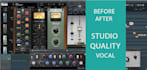 tune with melodyne, mix, and process to sit in the mix