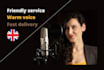 record neutral english voiceovers