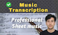 transcribe your music into accurate and professional sheet music