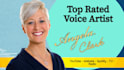 be your english female video narrator  human voice