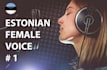 do a professional estonian female voiceover