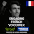 dub your video to french with my male or female voiceover as a team