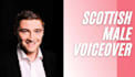 provide a scottish male voice over for your production