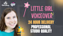 record professional child voice overs