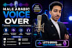 record a professioal arabic voice over, best quality