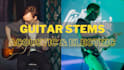 record electric or acoustic guitar stems for your music