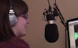 record a script in my female british accent