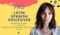 record a professional latin spanish voice over