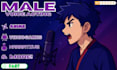 record high quality male voice acting for all your needs