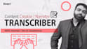 transcribe, narrate, dub and create content for youtube