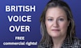 deliver a human british female voice over