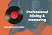 mix and master your song fast with industry standards