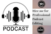 edit your audio and podcast edit
