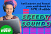 master and format your audiobook for acx audible