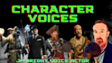 voice over human male character voices for video games and cartoon