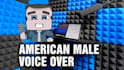 record a professional american male voice over
