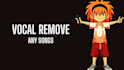 remove vocals from a song or an audio file of your choice