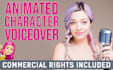 be your professional character voice actor