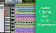 edit and time align your drums or other instruments in pro tools