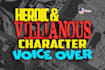 record character voice over for your games or animation