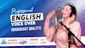 record a natural american english female voice over