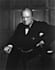 record a voice over  as sir winston churchill