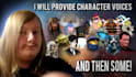 provide character voices for your project