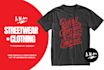 handdrawn typography design for tshirt or brand no ai