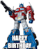 record optimus prime for a birthday message