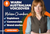 deliver an intelligent australian female voiceover for explainer and commercial