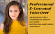 record professional elearning voice over