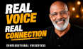 record a conversational american male voiceover