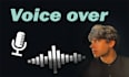 create a dark character voice over