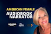 narrate a professional american female audiobook voice over fast