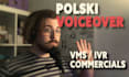 record polish voiceover for vms, IVR, commercials