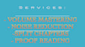 edit and master your audiobook for findaway voices