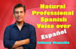 record a professional hispanic voice over