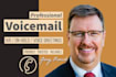 record a professional voicemail greeting or IVR message