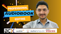 professionally edit and master your audiobook for acx, audible