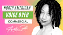 record a north american female voice over