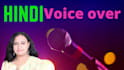 do hindi voice over for your project