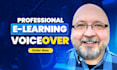 record a professional elearning voice over for you
