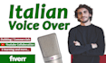 record an italian professional voice over