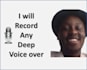 record a professional deep male voice over