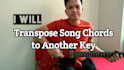 transpose song chords to another key