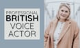 record a professional british female voice over in english