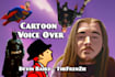 record a professional cartoon character voice over