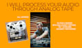 run your mix through real vintage analog tape