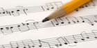 transcribe the melodic instruments line from the song